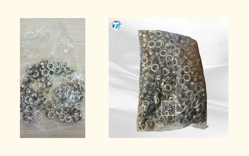 Khoen ore gắn khung standee uze 10 sử dụng thi công bạt standee